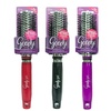 image:imageGOODY Gelous Grip Round Brush Black Purple or Red 1CT Color Will Vary1 Count Pack of 2