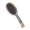 image:imageGoody Detangle It Oval Hair Brush Detangler with Fine Flexible Bristles Use as a Detangling or Styling Brush Tackles Tangles amp Knots All Hair Types BrownGreyBrownGrey