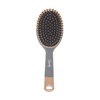 image:imageGoody Detangle It Oval Hair Brush Detangler with Fine Flexible Bristles Use as a Detangling or Styling Brush Tackles Tangles amp Knots All Hair Types BrownGreyBrownGrey