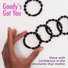 image:imageGoody Ouchless Forever Hair Elastics 10 Ct Brown amp Black 6MM DamageFree 3X Stronger Ties Retainable Shape 16 Strand Inner Core Styling Accessories for Women amp Men All Hair TypesNeon Rainbow