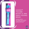 image:imageGoody Style Boost Round Brush 21mm Volumizing Blow Out for Fine Short amp Medium Hair EasyGrip Handle Lightweight Styling for Lift amp Root Volume Coral1 Count Pack of 2