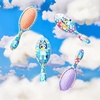 image:imageWet Brush Bluey amp Bingo Kids Midi Hair Brush Limited Edition Purple  Goody x Bluey Multicolor Floral Bow Barrette and Snap Clips 5ct  Multicolor Bow Barrettes 3ct Blue Pink amp Purple