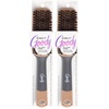 image:imageGoody Detangle It Boar Bristle Hair Brush Use as a Detangling or Styling Brush Conditions amp Boosts Shine Helps Tackle Knots amp Reduce Frizz For Wet or Dry Hair BrownGrey1 Count Pack of 2