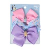 image:imageGoody x Bluey amp Bingo Multicolor Bow Barrettes 3ct For All Hair Types SlideProof Hold Blue Pink amp Purple