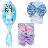 image:imageWet Brush Bluey Kids Midi Hair Brush Limited Edition Orange  Goody x Bluey Multicolor Floral Bow Barrette and Snap Clips 5ct  Multicolor Bow Barrettes 3ct Blue Pink amp Purple