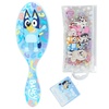 image:imageWet Brush Bluey Kids Midi Hair Brush Limited Edition Orange  Goody x Bluey Multicolor Hair Polybands in Bluey Bingo amp Characters Pouch 300ct For All Hair Types
