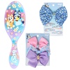 image:imageWet Brush Bluey amp Bingo Kids Midi Hair Brush Limited Edition Purple  Goody x Bluey Multicolor Floral Bow Barrette and Snap Clips 5ct  Multicolor Bow Barrettes 3ct Blue Pink amp Purple
