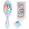image:imageWet Brush Bluey amp Bingo Kids Midi Hair Brush Limited Edition Purple  Goody x Bluey Multicolor Hair Polybands in Bluey Bingo amp Characters Pouch 300ct For All Hair Types