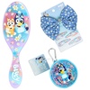 image:imageWet Brush Bluey amp Bingo Kids Midi Hair Brush Limited Edition Purple  Goody x Bluey Multicolor Hair Ponytailers in Bluey Character Pouch 10ct  Multicolor Floral Bow Barrette and Snap Clips 5ct