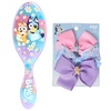 image:imageWet Brush Bluey amp Bingo Kids Midi Hair Brush Limited Edition Purple  Goody x Bluey amp Bingo Multicolor Bow Barrettes 3ct For All Hair Types SlideProof Hold Blue Pink amp Purple