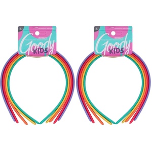 image:imageGoody Kids Ouchless Classic Headband  Assorted Colors  For All Hair Types  Beautiful Design for Instant Style  PainFree Hair Accessories for Boys and Girls 5 Count Pack of 15 Count Pack of 2