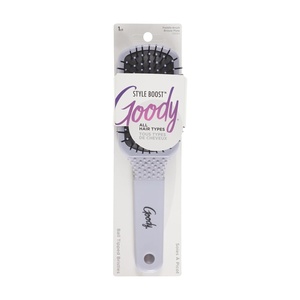 image:imageGoody Style Boost Mini Paddle Brush Cushion Detangler with Flexible Bristles Use as a Detangling or Styling Brush Tackles Tangles Knots amp Reduce Frizz Bluemini