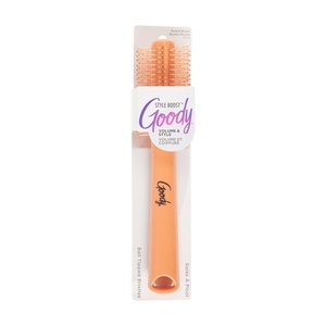 image:imageGoody Style Boost Round Brush 21mm Volumizing Blow Out for Fine Short amp Medium Hair EasyGrip Handle Lightweight Styling for Lift amp Root Volume Coral1 Count Pack of 1