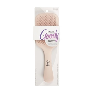 image:imageGoody TangleFix Detangler Paddle Brush with DualLength Bristles Use as a Detangling or Wet or Dry Styling Brush Tackles Tangles amp Knots All Hair Types Pink1115
