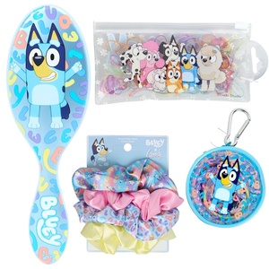 image:imageWet Brush Bluey Kids Midi Hair Brush Limited Edition Orange  Goody x Bluey Satin Scrunchies 4ct  Hair Ponytailers in Bluey Character 10ct  Hair Polybands in Bluey Bingo amp Characters Pouch 300ct