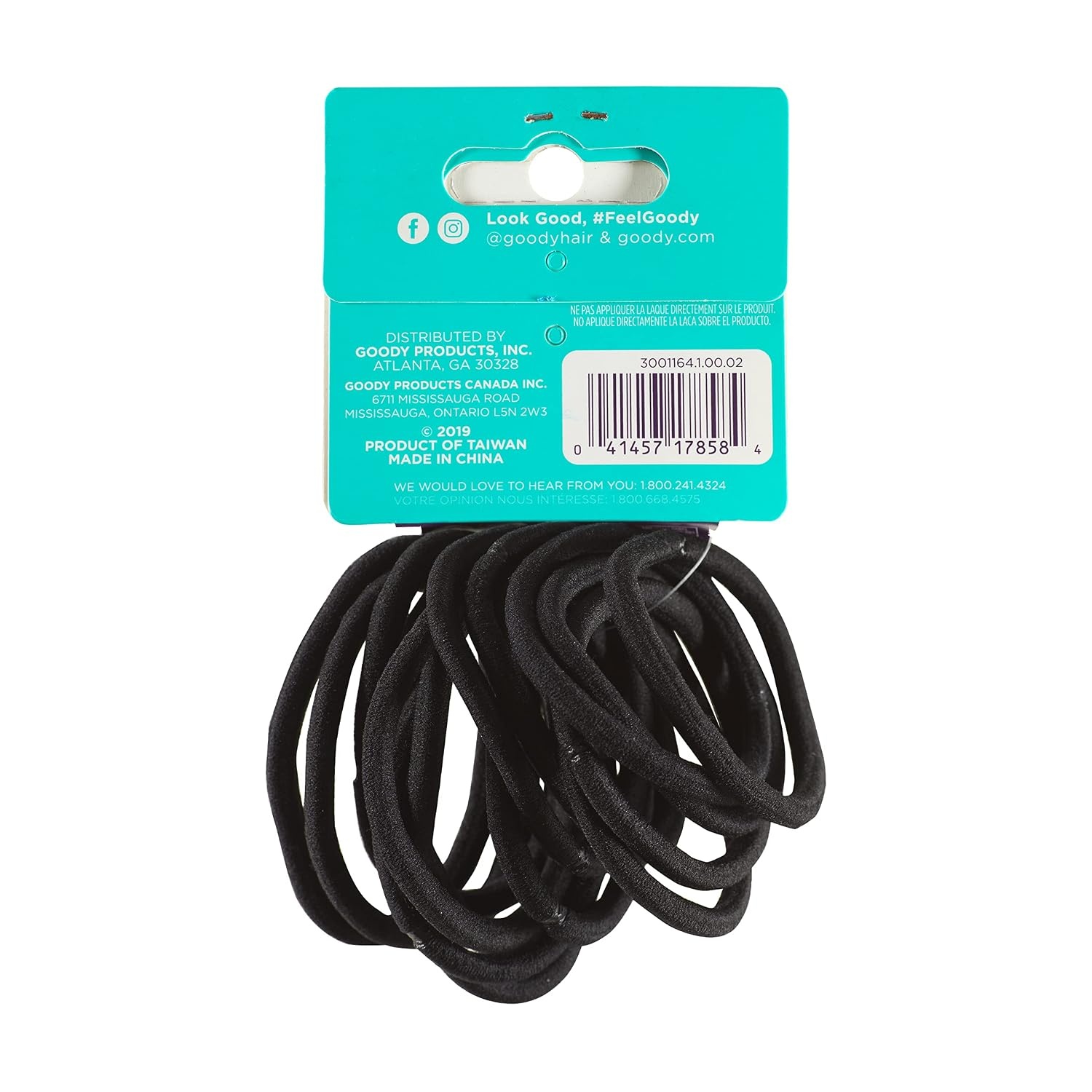 image:imageGoody Total Texture Super Stretch Elastics15 Count Brown Suitable for All Hair Types Ouchless PainFree Hair Accessories for Women Men Boys amp Girls All Day Comfort Wont Break or SnagNegro 