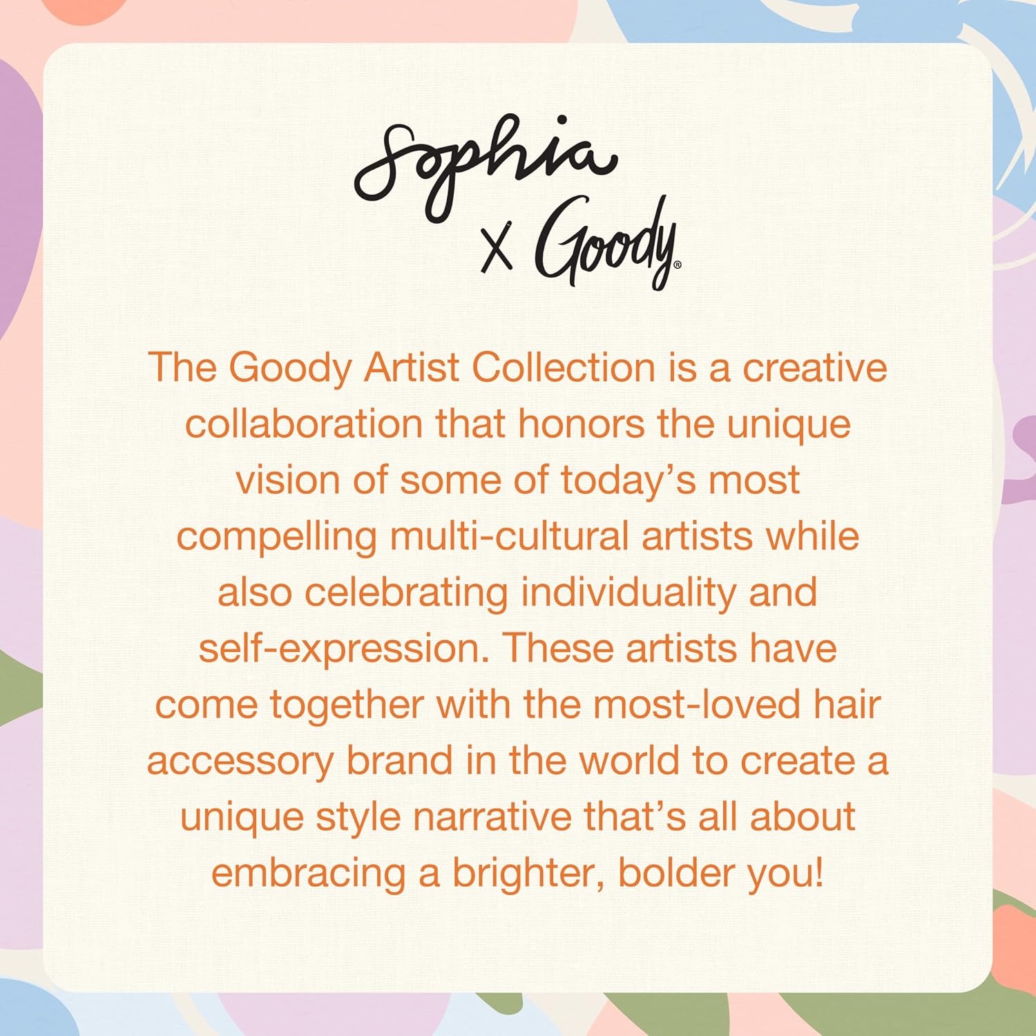 image:imageGoody X Sophia Yeshi Ouchless Satin Scarf for Hair Lightweight Smooth Daily Wear Head Scarf Styling Accessories for Men amp Women All Hair Types Beautiful Bold Print
