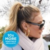 image:imageGOODY Ouchless Womens Hair Braided Elastics 4mm for Medium Hair Brown 32 Count Pack of 1Brown