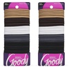 image:imageGOODY Ouchless Womens Hair Braided Elastics 4mm for Medium Hair Brown 32 Count Pack of 1Java Bean