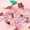 image:imageGOODY Ouchless Womens Hair Braided Elastics 4mm for Medium Hair Brown 32 Count Pack of 1Neon Tribal