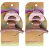 image:imageGOODY Planet SlideProof Claw Clips 2ct Blush and RustRust