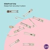 image:imageGoody Aluminum Sectioning Clips  6 CT SilverCurl Clips 12 Ct