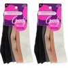 image:imageGoody Basic Head Wraps  6 Ct Neutral Tones DamageFree Soft Hold Stretchy Head Wraps for Women amp Men Secure Grip Bandeau Headwear All Hair TypesAssorted