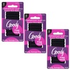 image:imageGoody ComfortFlex Seamless Thick Hair Elastics Brown No Slip Grip Ouchless Ties with All Day Gentle Hold Ponytail Holders for DamageFree Styling 8 Count Pack of 3Black