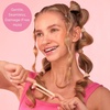 image:imageGoody ComfortFlex Seamless Thick Hair Elastics Brown No Slip Grip Ouchless Ties with All Day Gentle Hold Ponytail Holders for DamageFree Styling 8 Count Pack of 3Blonde