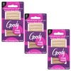 image:imageGoody ComfortFlex Seamless Thick Hair Elastics Brown No Slip Grip Ouchless Ties with All Day Gentle Hold Ponytail Holders for DamageFree Styling 8 Count Pack of 3Blonde