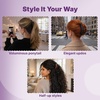 image:imageGoody Large Banana Clip Set Stylish Secure No Crease Hair Clips with SlideProof Hold Styling Accessory For Fine  Medium Hair Type Gifts for Women amp Girls Black and Tortoiseshell 2 CtBanana