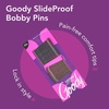 image:imageGoody Metallic Bobby Pins  50 Count Black  2 Inch Pins for Secure and Painless Hairstyling on All Hair TypesBlack