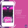 image:imageGoody Nonslip Womens Elastic Hair Tie Black  4MM for Medium Hair Ouchless PainFree Hair Accessories for Women Perfect for Long Lasting Braids Ponytails and More 10 Count Pack of 1Black 10 Ct Medium Hair