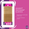 image:imageGoody Ouchless Elastic Hair Tie  32 Count Blonde  4MM for Medium Hair  Slideproof PainFree Hair Accessories for Men Women Boys and Girls  Perfect for Long Lasting Braids Ponytails and More32 Count Pack of 2