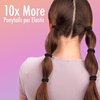 image:imageGoody Ouchless Elastic Hair Ties 30 Ct Blone 4MM Rubber Bands PainFreeBlack