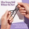 image:imageGoody Ouchless Elastic Hair Ties 30 Ct Blone 4MM Rubber Bands PainFreeBrown