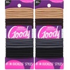 image:imageGoody Ouchless Elastic Hair Ties 30 Ct Blone 4MM Rubber Bands PainFreeNeutrals