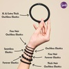 image:imageGoody Ouchless Hair Elastics  No Pull No Breakage TangleFree Hold for Thick Curly Coily amp Textured Hair  70 Count Black LongLasting Ponytail Holders for Women amp MenBlack
