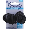 image:imageGoody Ouchless Hair Elastics Black 36 Count Pack of 1Small Black 36 Ct