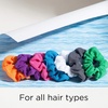 image:imageGoody Ouchless Jersey Scrunchies  8 Ct Assorted Neon Rainbow Tones DamageFree Dentless amp Secure Hold Hair Ties Gentle Hair Accessories for Women amp Men All Day Comfort All Hair TypesAssorted Rainbow