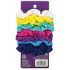 image:imageGoody Ouchless Jersey Scrunchies  8 Ct Assorted Neon Rainbow Tones DamageFree Dentless amp Secure Hold Hair Ties Gentle Hair Accessories for Women amp Men All Day Comfort All Hair TypesAssorted Rainbow