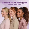 image:imageGoody Ouchless One Inch Satin Scrunchies Frizz Fighting No Damage Scrunchies Gentle Secure amp Creaseless Hair Ties for Day and Overnight All Hair Types Gifts for Women amp Girls 5 Ct BlackQuarter InchSmall