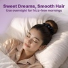 image:imageGoody Ouchless One Inch Satin Scrunchies Frizz Fighting No Damage Scrunchies Gentle Secure amp Creaseless Hair Ties for Day and Overnight All Hair Types Gifts for Women amp Girls 5 Ct Black1 InchLarge