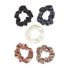image:imageGoody Ouchless Satin Scrunchies  5 Ct Warm Tones DamageFree Hold Soft Overnight Hair Scrunchies to Sleep In Gentle Hair Accessories for Women amp Men All Day Comfort All Hair TypesNEUTRAL