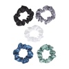 image:imageGoody Ouchless Satin Scrunchies  5 Ct Warm Tones DamageFree Hold Soft Overnight Hair Scrunchies to Sleep In Gentle Hair Accessories for Women amp Men All Day Comfort All Hair TypesFro
