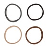 image:imageGoody Ouchless Seamless Hair Elastics 10 CtWarm Tones DamageFree Gentle Hold Ties No Snag or Pull For All Occasions Chic Styling Accessories for Women amp Men All Hair TypesNeutrals