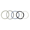 image:imageGoody Ouchless Seamless Hair Elastics 10 CtWarm Tones DamageFree Gentle Hold Ties No Snag or Pull For All Occasions Chic Styling Accessories for Women amp Men All Hair TypesCool Tones