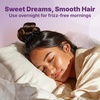 image:imageGoody Ouchless Skinny Satin Scrunchies Frizz Fighting No Damage Scrunchies Gentle Secure amp Creaseless Hair Ties for Day and Overnight All Hair Types Gifts for Women amp Girls 8 Ct BlackBlack
