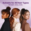 image:imageGoody Ouchless Skinny Satin Scrunchies Frizz Fighting No Damage Scrunchies Gentle Secure amp Creaseless Hair Ties for Day and Overnight All Hair Types Gifts for Women amp Girls 8 Ct BlackBlack