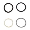 image:imageGoody Ouchless Sweater Hair Ties 8 Ct Warm Tones Gentle Secure amp DamageFree Elastic Bands for All Occasions No Snag or Pull Styling Accessories for Women amp Men For Thick HairBLACK